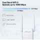 RANGE EXTENDER WI-FI 6 DUAL BAND AX1800 RJ45 GIGA ETHERNET MERCUSYS ME70X