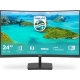 MONITOR 23,6VA MM VGA HDMI 4MS CURVO PHILIPS 241E1SCA