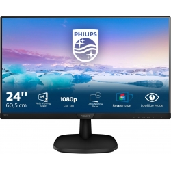 MONITOR 23.8" IPS W-LED 4MS PHILIPS V LINE FULL-HD 243V7QDAB/00 CON SPEAKER