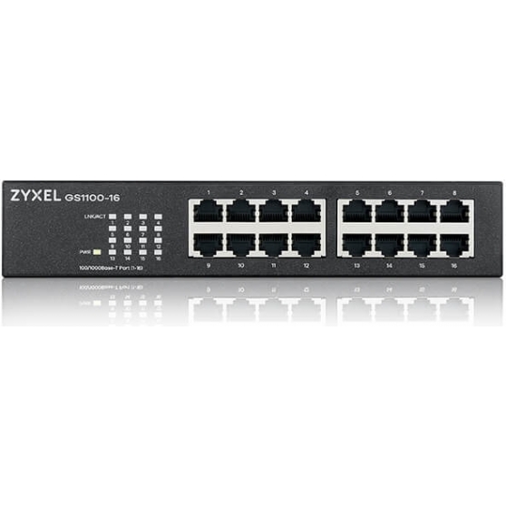 SWITCH 16P GIGABIT ZYXEL