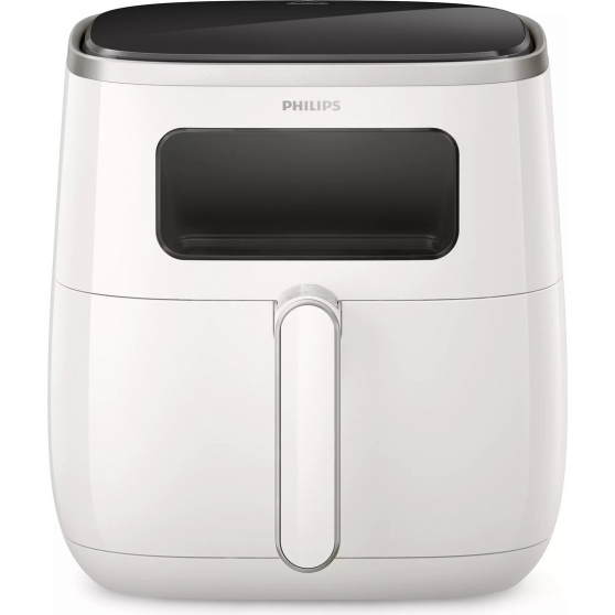 FRIGGITRICE AD ARIA MULTICOOKER 5.6 XL 1700W BIANCA CON FINESTRA