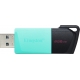 PEN DRIVE 3.2 256GB TYPE-A EXODIA M BLACK/TEAL KINGSTON CAPPUCCIO REMOV