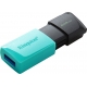 PEN DRIVE 3.2 256GB TYPE-A EXODIA M BLACK/TEAL KINGSTON CAPPUCCIO REMOV