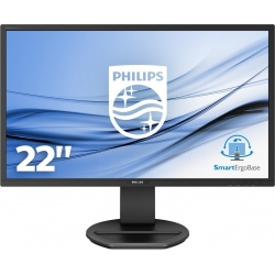 monitor orientabile 22" led 1ms fhd 1920x1080 vga philips 221b8lheb/00 spk pivot