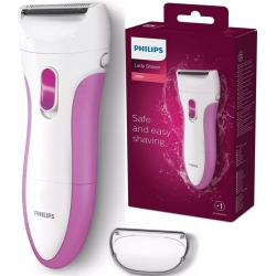 PHILIPS LADYSHAVE RASOIO ELETTRICO WET & DRY COMPATTO HP6341/00