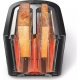 Tostapane Philips HD2639/90 650W con 2 ampi slot griglia per toast e sandwich