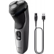 Rasoio elettrico 3 testine rotanti Philips S3143/00 Shaver SkinProtect Ricaricabile