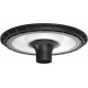 Lampada LED Giardino V-TAC 120W per Paletti ∅60mm Nero 38x38x12cm IP65