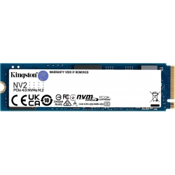 Hard Disk SSD M.2 2280 NVMe PCIe Kingston SNV2S fino a 2TB interno Solid State