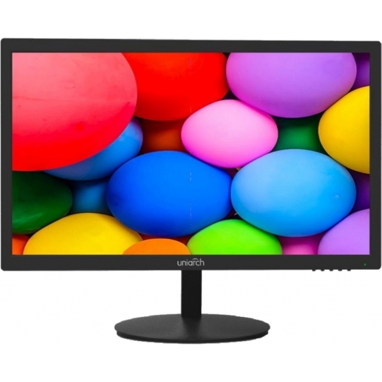 Uniarch Monitor LED 22' FullHD, 7g H24, 5ms, basso consumo