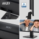 monitor 24.5" ips led full hd 16:9 msi pro mp251 eyesergo hdmi vga black