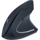 mouse verticale ottico 1600dpi 6 pulsanti ergonomico wireless 2.4ghz nero