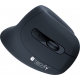 mouse ergonomico verticale ottico 3200dpi 6 pulsanti senza filo 2.4ghz nero