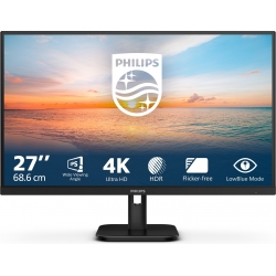 monitor 27" led 4ms 4k ultra hd 3840x2160 philips 27e1n1800a/00 displayport