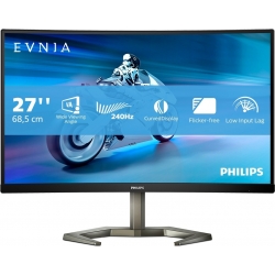 Monitor 27va Fhd Curvo 0.5 240hz Gaming Evnia 2x Hdmi Dp Reg Altezza