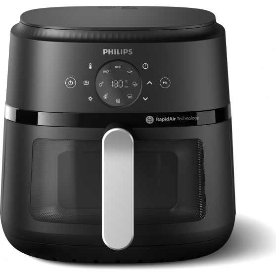 FRIGGITRICE AD ARIA MULTICOOKER XL 6.2 LITRI CON FINESTRA E PROGRAMMI