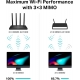 router wifi dual band ac1900 5 porte gbit tp-link archer c80