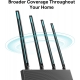 router wifi dual band ac1900 5 porte gbit tp-link archer c80