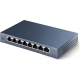 switch 8 porte gigabit 10/100/1000 mbps plug & play tl-sg108