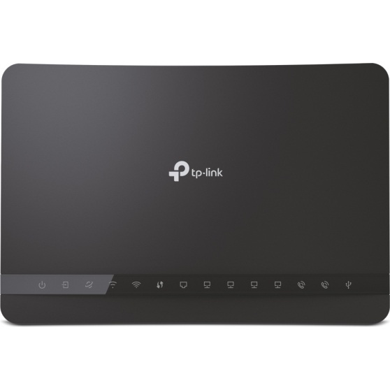 modem fibra fino a 300mbps wi-fi ac1200 voip archer vr1210v