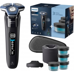 philips rasoio elettrico  special kit rasoio 7000 + rasoio oneblade