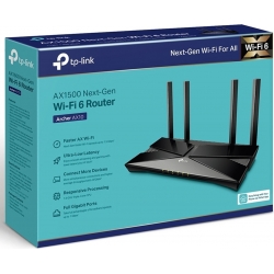 router wifi 6 ax1500 1201/300mbps 1p gbit wan 4p gbit lan 4 antenne