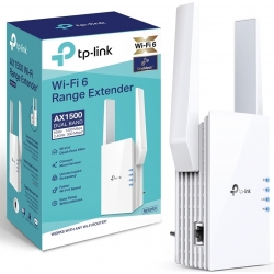 RANGE EXTENDER WI-FI 6 AX1500 DUAL BAND RIPETITORE RJ45 TP-LINK RE505X ONE-MESH