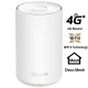 tp-link mesh wi-fi 6 ax1500, router 4g+ con slot sim card (1-pack)