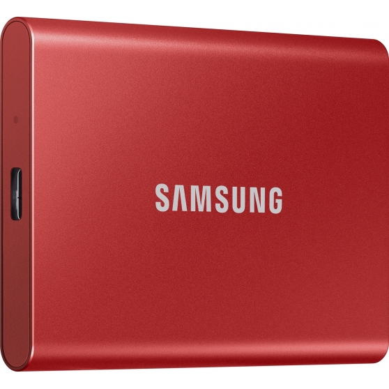 ssd ext 1tb samsung 3.2 t7 rosso