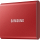 ssd ext 1tb samsung 3.2 t7 rosso