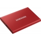 ssd ext 1tb samsung 3.2 t7 rosso