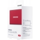 ssd ext 1tb samsung 3.2 t7 rosso