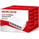 SWITCH 5 PORTE RJ45 10/100M RETE FAST ETHERNET MERCUSYS MS105 FULL DUPLEX