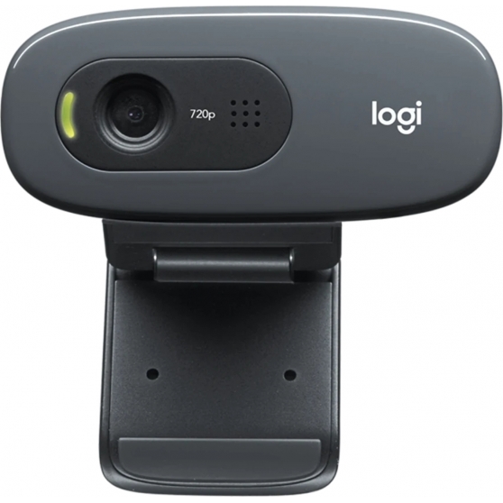 Webcam Logitech C270 HD 720p/30fps Microfono incorporato per Videochiamate Black