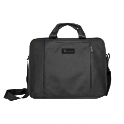 Borsa per Notebook fino a 15.6" Techmade Tasche per Accessori Nero finiture Blu