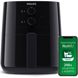 Friggitrice ad aria 4.1L 1400W Philips HD9200/90 Airfryer Serie 3000 Rapid Air