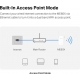 Range Extender Wi-Fi 6 Dual Band Mercusys AX1500