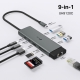 Hub USB-C portatile 9 in 1 RJ-45 Gigabit USB Ricarica HDMi 4K Tp-Link TL-UH9120C