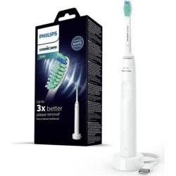 SPAZZOLINO ELETTRICO SONICO PHILIPS HX3651/13 PER IGIENE ORALE PULIZIA DENTI USB