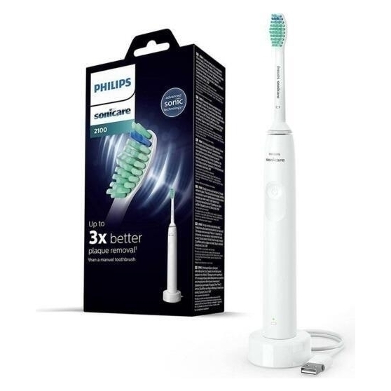 SPAZZOLINO ELETTRICO SONICO PHILIPS HX3651/13 PER IGIENE ORALE PULIZIA DENTI USB