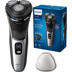 Rasoio elettrico Testine Rotanti Philips S3143/00 Shaver serie 3000 Ricaricabile