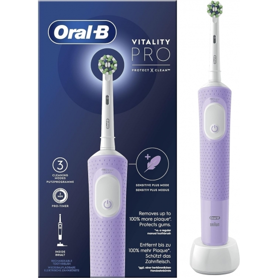 Spazzolino Elettrico Oral-B Vitality Pro 3 Modalità Spazzolamento Ricaricabile