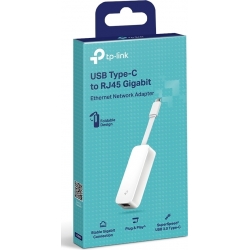 Adattatore di Rete da USB-C a RJ45 Gigabit Ethernet TP-Link UE300C Plug & Play