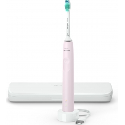 Spazzolino Elettrico Sonico con Custodia da viaggio Philips HX3673/11 Sonicare Rosa